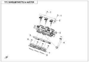 E17 THROTTLE @^ INJECTOR