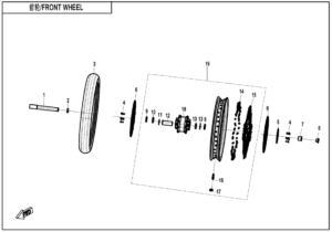 F07 FRONT WHEEL