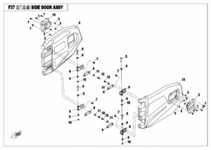 F37 SIDE DOORS