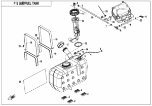 F12 FUEL TANK