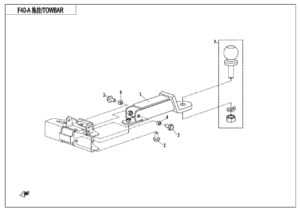 F40-A TOWBAR (UNITARY)