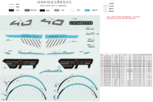F19-A DECAL KITS(NEBULA BLACK)