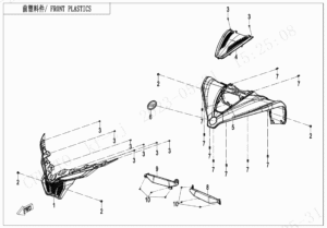 F04-1 FRONT PLASTICS