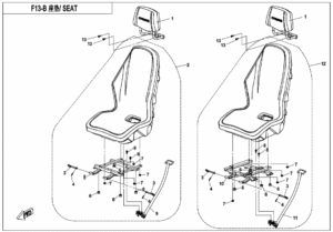 F13-B SEAT