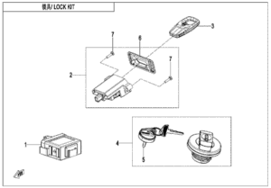 F01 LOCK KIT