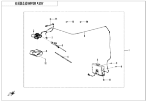 F80-3 WIPER ASSY