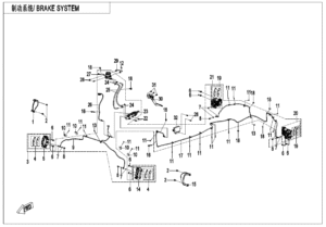 F08-A BRAKE SYSTEM(WITHOUT ABS)
