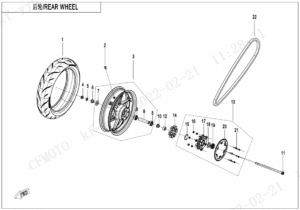 F11-V1 REAR WHEEL