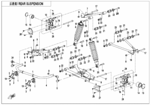 F06-V6 REAR SUSPENSION