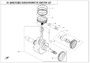 E04 CRANKSHAFT_CONNECTING ROD_PISTON ASSY
