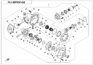 F31-A FRONT AXLE(OLD)