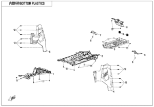 F04-5 BOTTOM PLASTICS