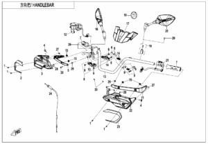 F10-1-V1 HANDLEBAR