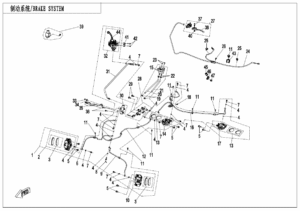 F08-A BRAKE SYSTEM-LH,PARKING