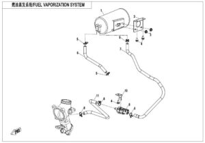 FUEL EVAPORATION SYSTEM