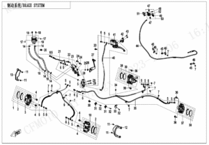 F08-B-V4 BRAKE SYSTEM(EU168)