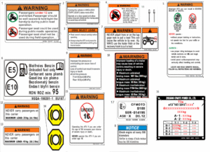 F19-2-A-V2 WARNING DECAL