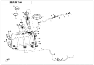 F12 FUEL TANK