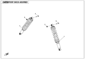 F05-2 FRONT SHOCK ABSORBER