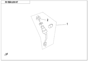 F01 LOCK KIT