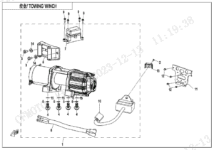 F15-2-V2 TOWING WINCH
