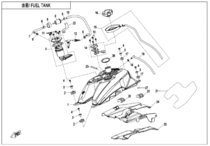 F12-V2 FUEL TANK