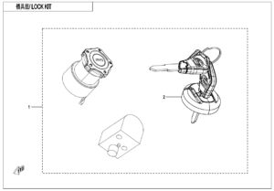 F01 LOCK KIT