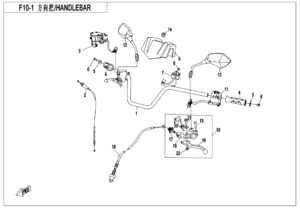 F10-1 HANDLEBAR