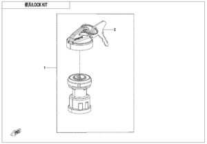 F01-A LOCK KIT