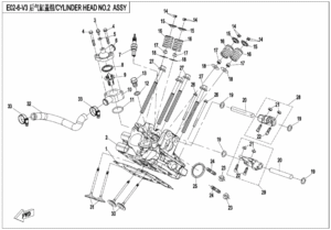 CYLINDER HEAD NO.2 ASSY