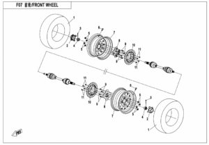F07-A FRONT WHEEL