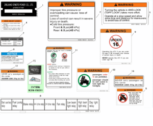F19-2 WARNING DECAL