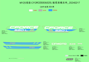 F19-1-B DECAL KITS(JET BLACK, NEBULA BLACK)