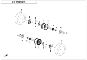 F11 REAR WHEEL