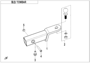 F40-B TOWBAR(LOF)