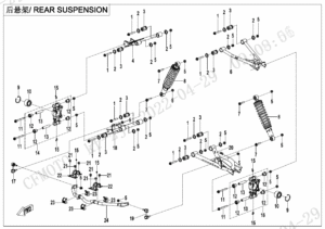 F06 REAR SUSPENSION