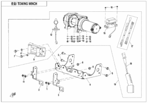 F15-2 TOWING WINCH