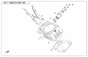 E02-3 CYLINDER ASSY