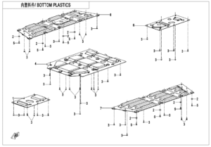 F04-6 BOTTOM PLASTICS