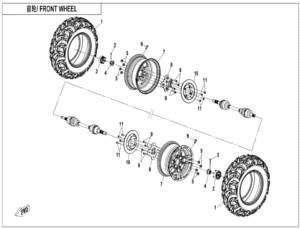 Přední kola I