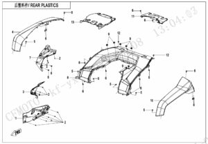 F04-5-V2 REAR PLASTICS