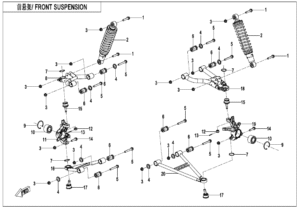 F05 FRONT SUSPENSION