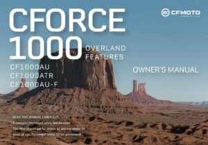 F38-B OWNER'S MANUAL(ENGLISH,OVERLAND)