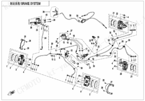 F08-B-V3 BRAKE SYSTEM(LH PARKING)