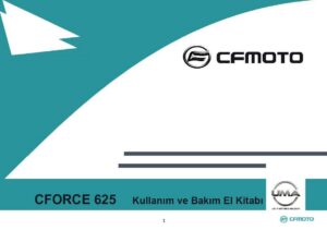 OWNER'S MANUAL(TURKEY)