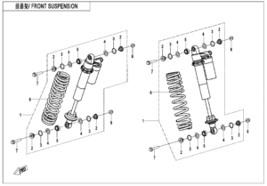 F05-2 FRONT SHOCK ABSORBER