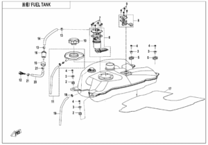 F12-V2 FUEL TANK