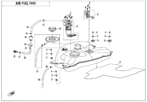 F12-V2 FUEL TANK