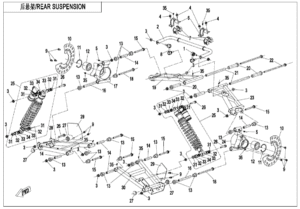 F06 REAR SUSPENSION