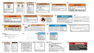 F19-2-V2 DECAL WARNING